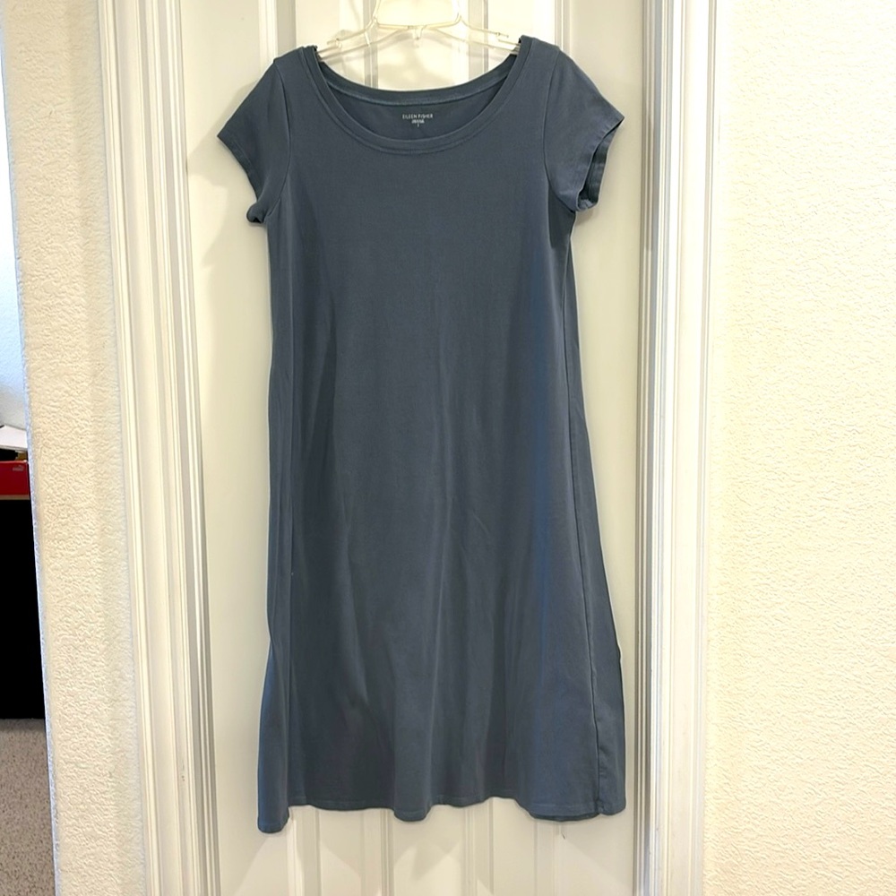 Eileen Fisher great t shirt dress. Size S